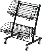 ♦専用♦KAWAJUN河淳　店舗什器　スチールワゴン４段 Amazon.co.jp: KAWAJUN - 物品棚・移動棚 / オフィス収納: 文房具